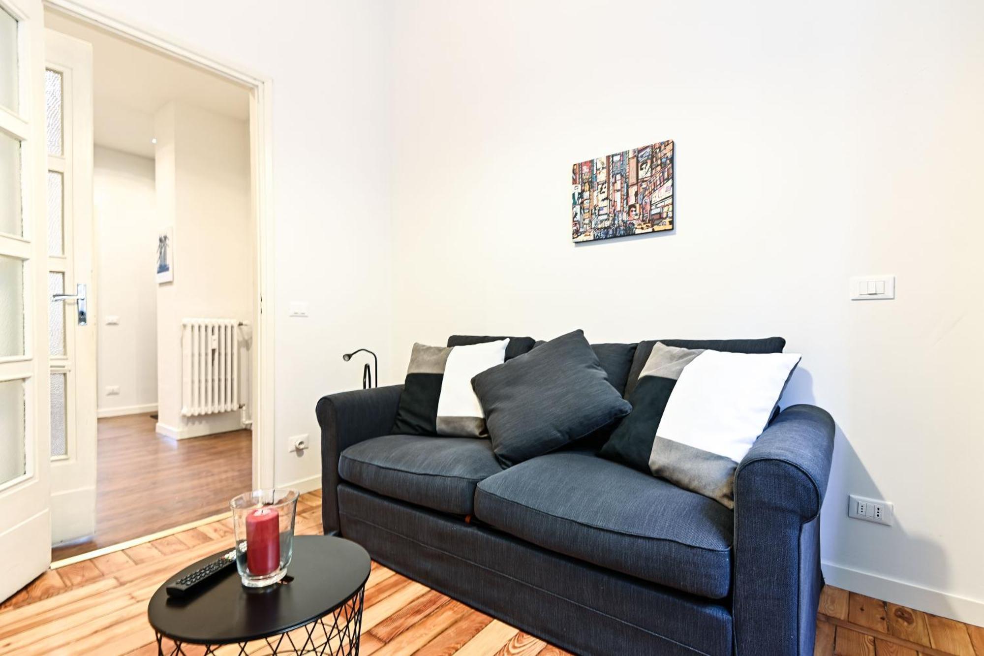 Apartamento Living - Porta Susa