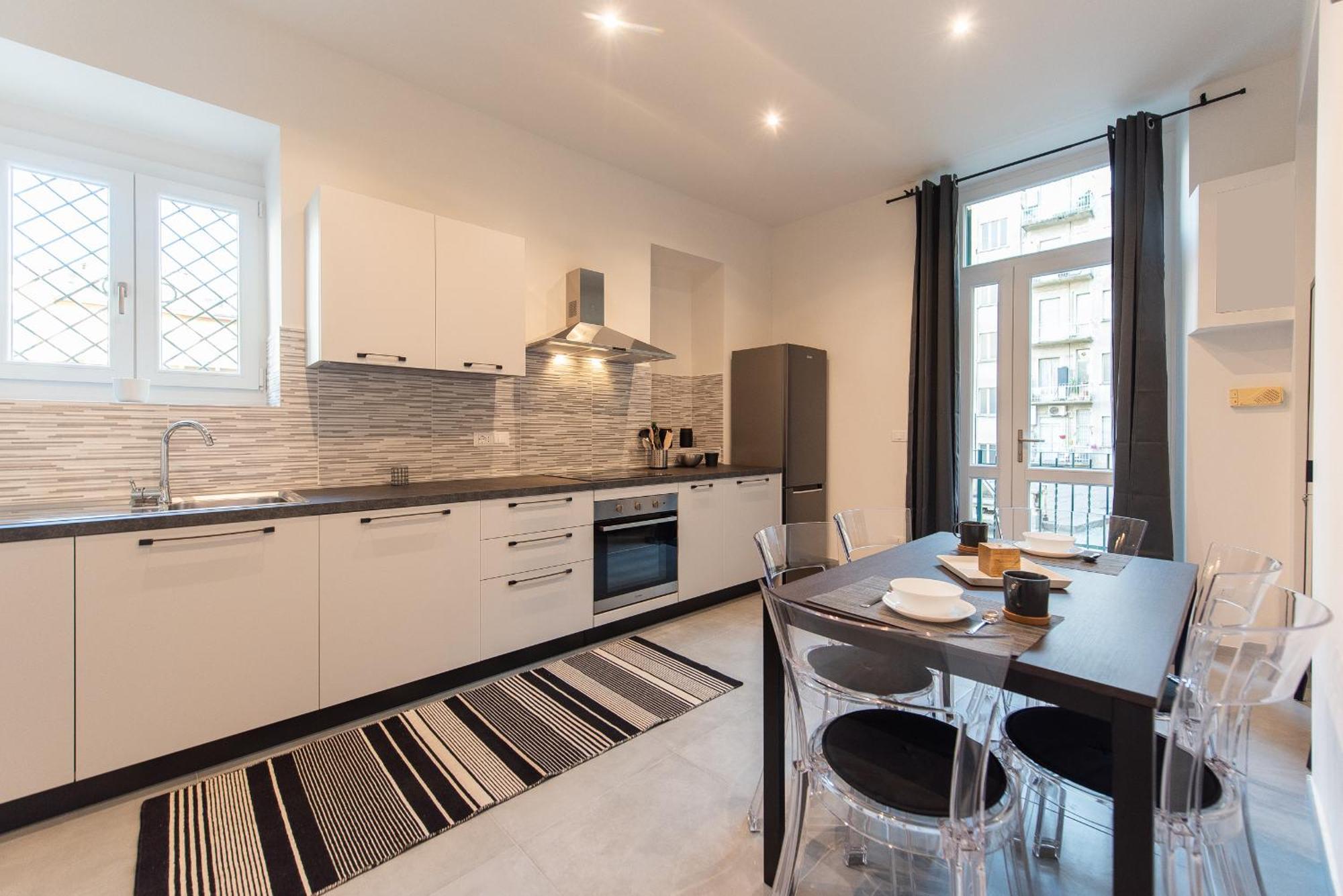 Living - Porta Susa Apartment Turin